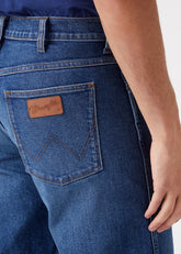 Wrangler Redding Męskie Spodnie Jeansowe Blue Arcade W16XYL31Q 112145855
